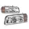 TYC Fits Ford Falcon XF 1984~1988 / XG Ute & Panel Van 1993~1996 | Headlights Head Lights Front Lamps | Pair of LH LHS Left Hand + RH RHS Right Hand