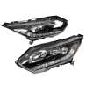 TYC Fits Honda HRV HR-V 2015~2018 SUV VTi-L VTi-S | Headlights Head Lights Front Lamps (Dual Projector, LED) | Pair of LH Left Hand + RH Right Hand