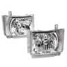 Pair LH+RH Head Light Lamp For Isuzu N Series NLR NLS NNR NPR NQR Truck 2008~On