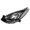 LH LHS Left Hand Head Light Lamp Black For Mazda 2 DE Neo Maxx Genki 2007~2014
