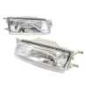 Pair LH+RH Head Light Lamp For Mitsubishi Lancer CC / CE 1992~2002