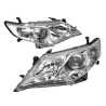 Pair LH+RH Head Light Lamp For Toyota Camry 50 Series 11~15 Chrome Altise/Hybrid