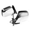 Pair LH+RH Electric Door Mirror For Toyota Landcruiser 80 Series 90~98 Chrome