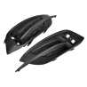 Ozeparts Fits Honda Civic FC 10th Generation 2016~2022 Sedan Only | Rear Bumper Bar Grille Inserts Covers | Pair of LH Left Hand+ RH Right Hand