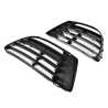Pair LH+RH Front Bar Grille Side Cover For VW Volkswagen Golf R MK6 2009~2013