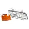 TYC Fits Ford Falcon / Fairmont EA EB 1988~1993 Sedan Ute Wagon | Front Head Light + Indicator Corner Lamp (Amber) | RH Right Hand (Driver Side)