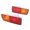 TYC Fits Ford Maverick 1988~1993 / Nissan Patrol GQ GU Y61 1991~2010 | Rear Bumper Bar Lamps Tail Lights | Pair of LH Left Hand + RH Right Hand