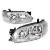 Ozeparts Fits Ford Territory SX SY Series 1 2004~2009 | Headlights Head Lights Front Lamps (Chrome Reflector) | Pair of LH Left + RH Right