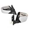 Set Pair LH+RH Electric Door Mirror Chrome For Mitsubishi Triton Ute MN ML 06~15