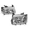 TYC Fits Ford Ranger PJ Ute 2006~2009 | Headlights Head Lights Front Lamps (Chrome) | Pair of LH LHS Left Hand + RH RHS Right Hand