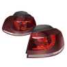Pair LH+RH Tail Light Rear Lamp LED For VW Volkswagen Golf MK6 GTI R 2009~2013