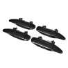 Ozeparts Fits Nissan Patrol Y61 / GU 1997~2016 4x4 4WD SUV Ute | FRONT + REAR Outer Door Handles (Black) | Set 4 Pcs (Pair of LH Left + RH Right)