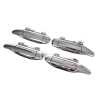 Ozeparts Fits Nissan Patrol Y61 / GU 1997~2016 4x4 4WD SUV Ute | FRONT + REAR Outer Door Handles (Chrome) | Set 4 Pcs (Pair of LH Left + RH Right)