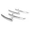 Ozeparts Fits Nissan XTrail X Trail T31 2007~2013 | FRONT + REAR Outer Door Handles (Chrome) Non RFID | Set 4 Pcs (Pair of LH Left + RH Right)