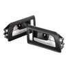 Door Handle Inner    Rear (Silver Black) (SET LH+RH)