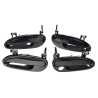 Set 4 Pcs Outer Door Handles Black For Holden Commodore VT VX VY VZ 1997~2006