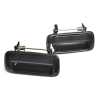 REAR Pair LH+RH OUTER Door Handle For Toyota LandCruiser 80 Series 90~98 Black