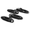 Door Handle Outer (Black) (Front & Rear Set 4 Pcs)