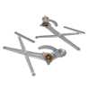 Pair LH+RH Manual Door Window Regulator For Mitsubishi Express L300 1986~2003