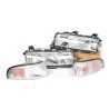 Set 4 pcs Pair LH+RH Head Light + Corner Lamp For Holden Commodore VP 1991~1993