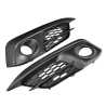 Ozeparts Fits Honda Civic FC 10th Generation 2016~2018 Sedan Only | Fog Light Lamp Bezel Foglight Covers (With Fog Light Hole) | Pair LH + RH