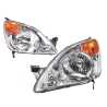 TYC Fits With Honda CRV CR-V RD Series 3 SUV 2001~2004 | Headlights Head Lights Front Lamps (Amber Indicator Lens) | Pair of LH Left + RH Right