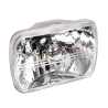 Head Light Square 7" (Diamond Look) Plastic Lens