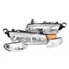 TYC Fits Ford Falcon / Futura EF 1994~1996 / XH Ute 1996~1999 | Front Headlights Head Lights + Indicator Corner Lamps | Pair of LH Left + RH Right