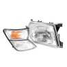 TYC Fits Nissan Patrol GU / Y61 Series 1 Wagon 97~02 Ute Tray Cab Chassis 99~02 | Head Light Lamp + Corner Light | Set 2 Pcs of RH Right Hand (Driver)