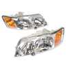 Pair LH+RH Head Light Chrome For Holden Commodore VY 03~04 Executive Acclaim S