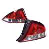 TYC Fits Ford Falcon Fairmont XR6 XR8 AU 1998~2002 Sedan | Taillights Tail Lights Rear Lamps (Clear Indicator) | Pair of LH Left Hand + RH Right Hand