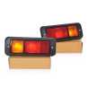 Set / Pair LH+RH Rear Bumper Bar Lamp Tail Light For Holden Jackaroo 1992~2003