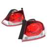 TYC Fits Honda Civic 4 Door Sedan FD Series 2 2009~2012 | Taillights Tail Lights Rear Lamps | Pair of LH LHS Left Hand + RH RHS Right Hand