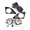 Fog Lamp KIT E1 (07~10) (Black Texture with Inner Chrome Ring)