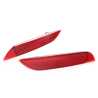 Set Pair LH+RH Rear Bar Reflector Lamp For Toyota Corolla ZRE182 Hatch 15~18