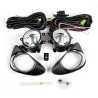 Full Set Fog Light Driving Lamp KIT For Toyota Yaris Hatch YR YRS YRS 11~14