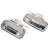 Pair LH+RH FRONT Outer Door Handle Chrome For Toyota Prado Series J95 1996~2002