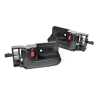 Pair LH+RH Inner Door Handle Front or Rear Black For Toyota Hiace / Corolla / Hi