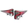 Set Pair LH+RH Upper Tail Light Rear Light LED For Toyota Prius ZVW50 2015~2018