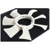 TYC Fits Nissan Patrol Y60 GQ Series 1 & 2 1988~1997 4x4 SUV | Radiator Thermo Cooling Fan Blades (Rounded Blades TD42 Type A) | 1 Unit