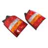 Tail Light AM (Tailgate Type) - Red / Clear / Amber  (With Emark) (Set LH+RH)