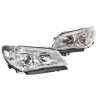 Set / Pair LH+RH Head Light Lamp Chrome For Holden Commodore VF 2013~2017 Evoke
