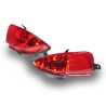Set Pair LH+RH Rear Bar Light Fog Lamp Reflector For Holden Barina XC 2004~2005