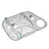 Door Window Regulator Front AM (With Panel No Motor)