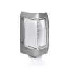 Corner Light (Half Milky / Half Transparent) Grey
