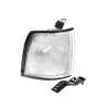 Corner Light White (Black Edge)