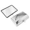 Door Mirror Rectangular Head Only (Chrome) (SET LH+RH)