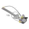 Door Window Regulator Rear (Electric With 2 Pin Motor)