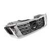 Ozeparts Fits Nissan Navara NP300 D23 Ute 2015~2021 | Main Radiator Upper Grille Top Front Grill (Chrome Black) | 1 Unit
