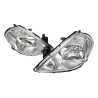 TYC Fits Nissan TIIDA C11 2006~2009 Vin MNT Sedan (Also Fit Vin JN1 Hatch) | Headlights Head Lights Front Lamps Chrome | Pair of LH Left + RH Right